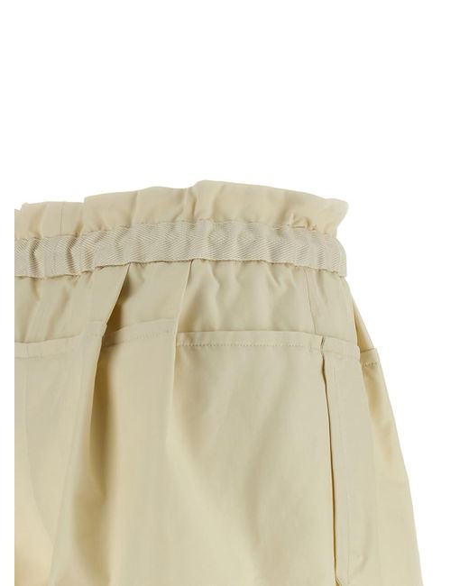 Moncler Natural Short Twill