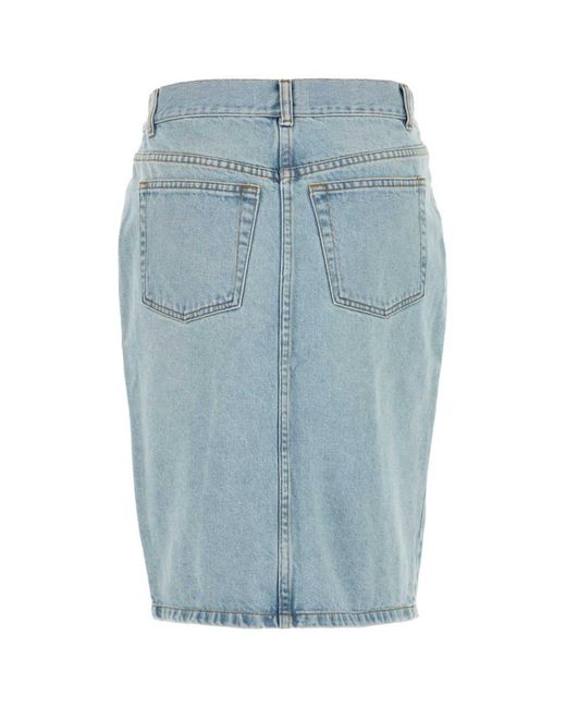GIMAGUAS Blue Luna Midi Skirt