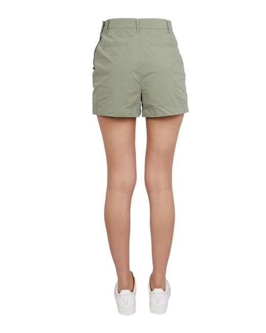 Philippe Model Green Solid Shorts