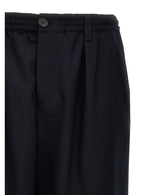 Marni Blue Regular Pants for men