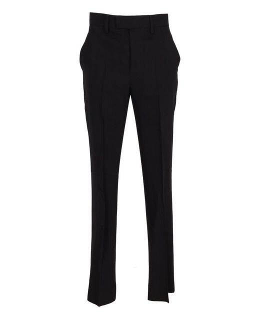 Ann Demeulemeester Black Cigarette Trousers