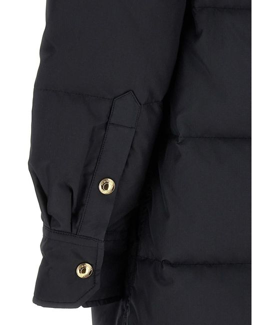 Thom Browne Blue Long Padded Jacket
