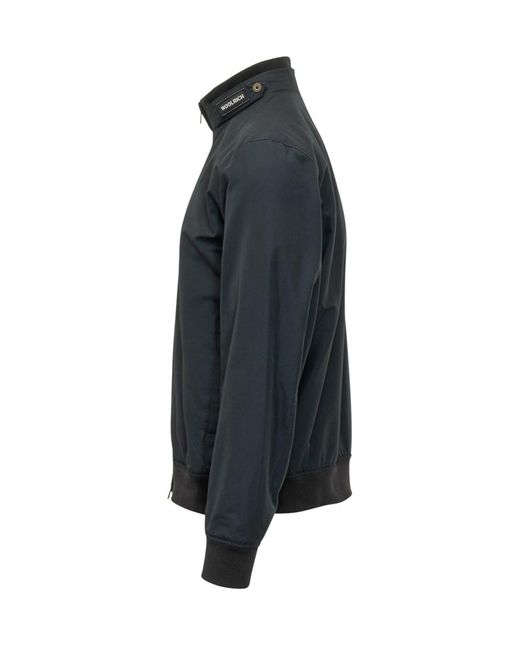 Woolrich Black Solid Jacket for men
