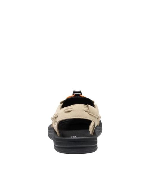 Keen White Drawstring Sandals for men