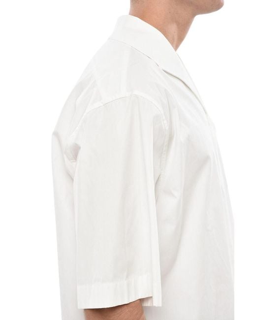 1989 STUDIO White Relaxed Solid Shirt for men