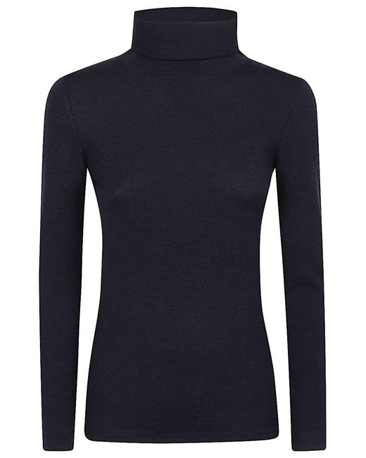 Base London Blue Highneck Pullover