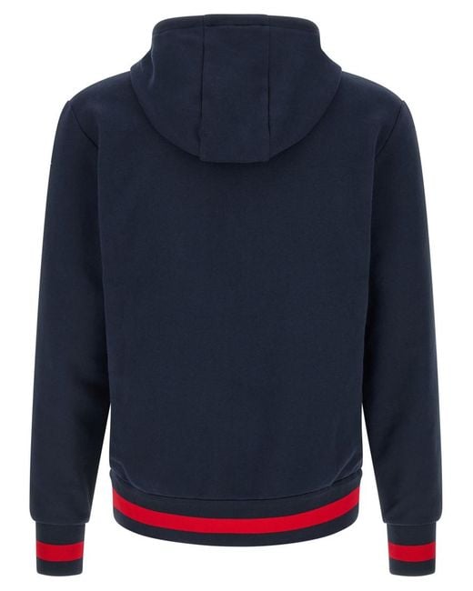 Kiton Blue Cotton Solid Track Suit for men