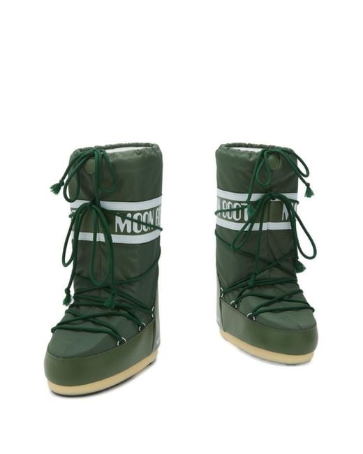 Moon Boot Green Waterproof Versatile Boots (Sizes 35/38, 39/41, /44, 45/47)