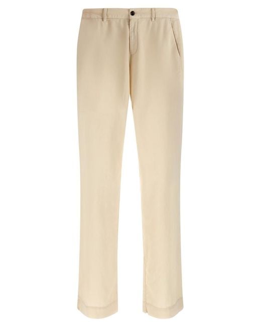 Cellar Door Natural Light Regular Trousers for men