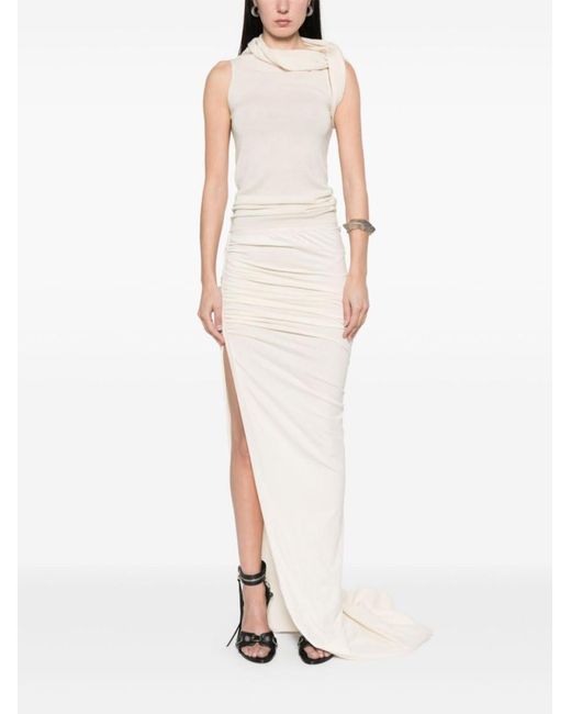 Rick Owens White Twist Top