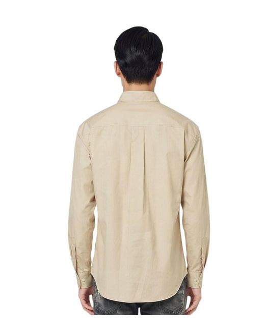 DSquared² Natural Regular Logo Shirt for men