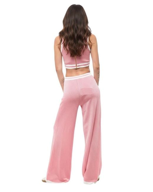Balmain Pink Drawstring Trouser