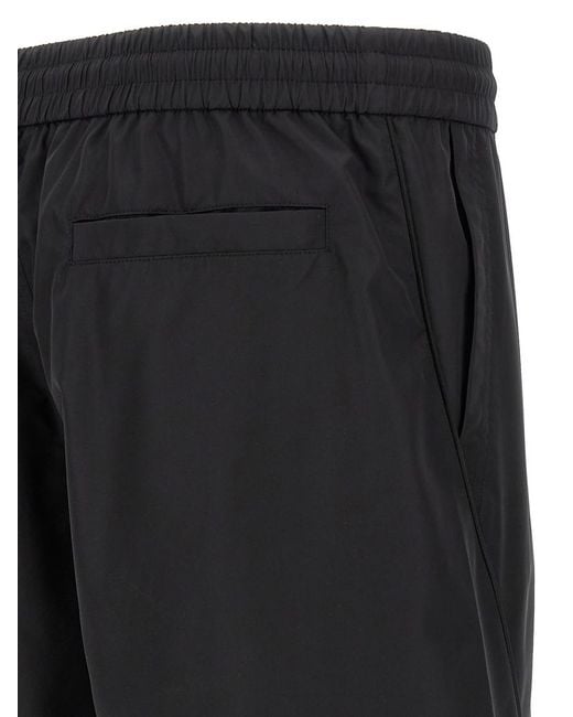 Givenchy Black Track Shorts for men