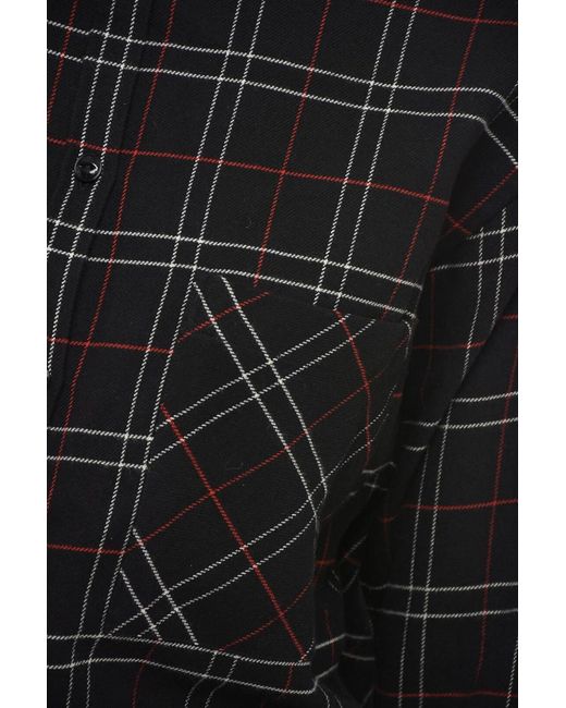 Woolrich Black Regular Checks Shirt