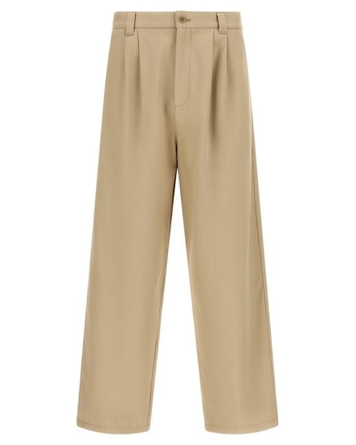 A.P.C. Natural Light Pleated Pants for men