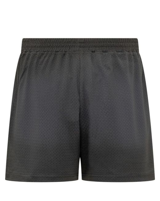 Represent Black Logo Shorts for men