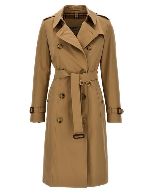 Burberry Natural Trench Coats