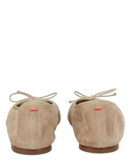 Aeyde Natural Bow Ballet Flats