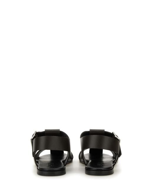 Aeyde White Solid Sandals