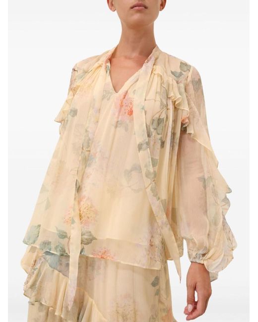 Zimmermann Natural Illuminate Blouse