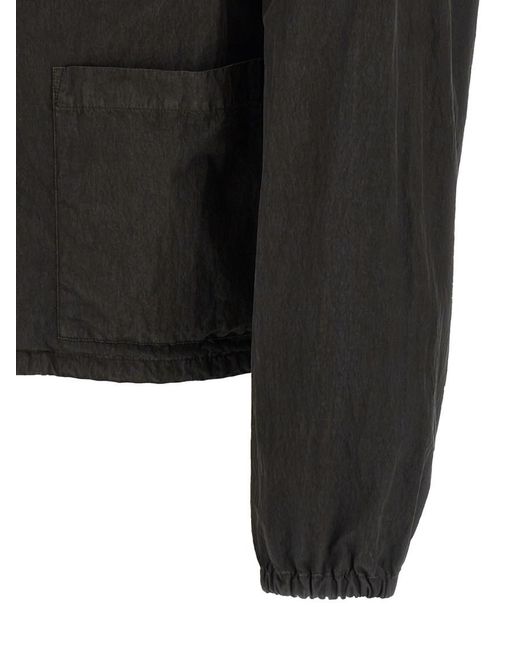 Maison Margiela Black Printed Jacket for men