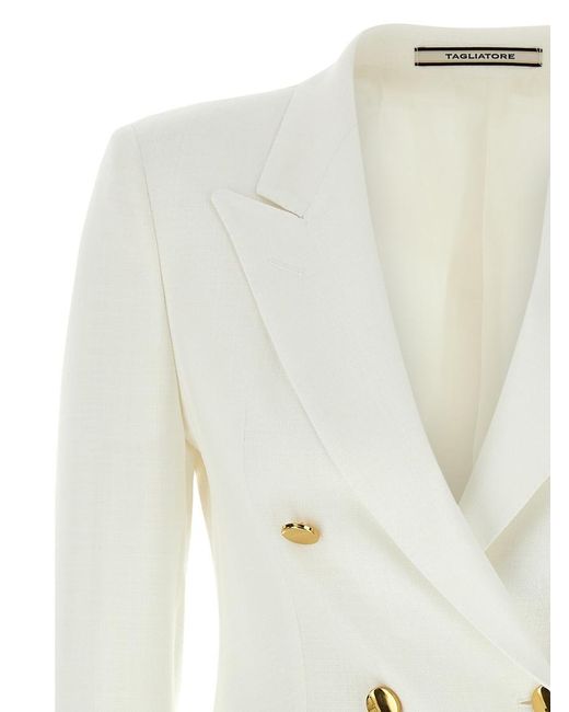 Tagliatore White 'Parigi' Blazer