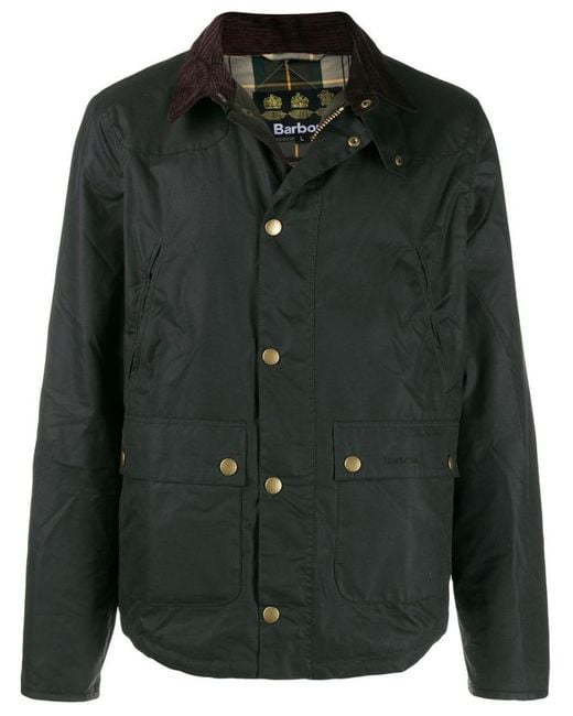 Barbour Black Reelin Solid Jacket for men