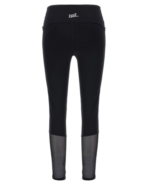 NOT AFTER TEN Blue Polyamide Solid Activewear