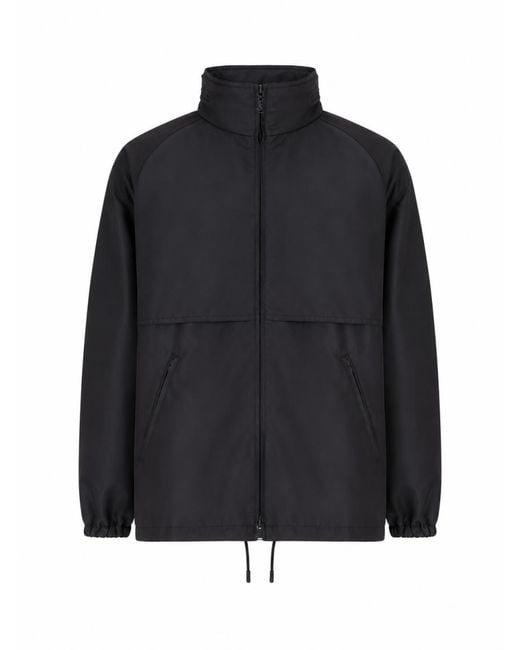 Saint Laurent Black Mock Collar Jacket for men