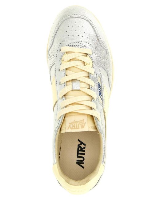 Autry White Logo Sneakers