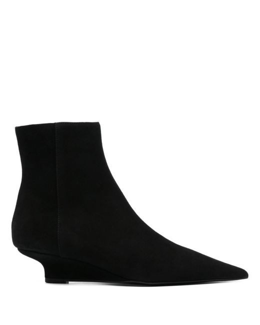 Totême  Black Pointed Toe Boot