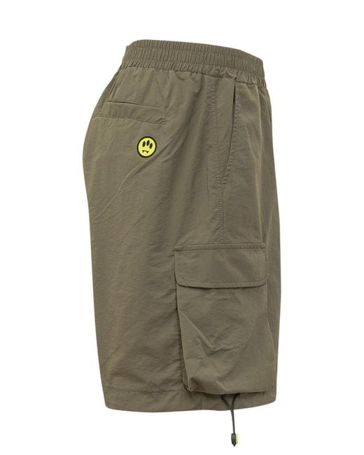 Barrow Green Logo Shorts for men