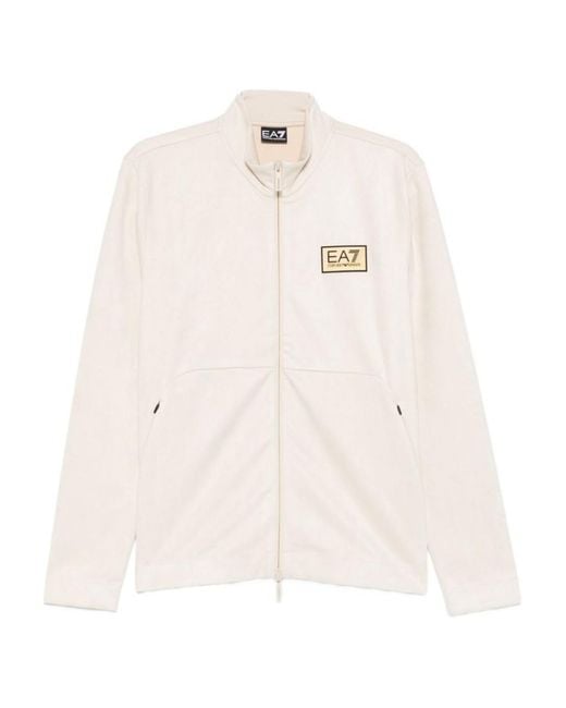EA7 Natural Logo Jacket for men