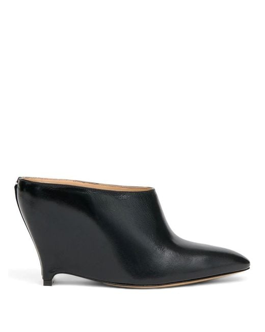 Maison Margiela Black Solid Mules