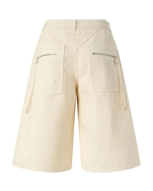 Pinko Natural Pascal Bermuda Shorts