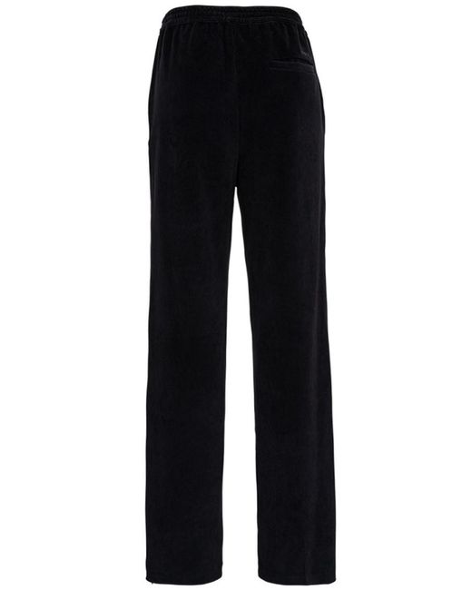 DSquared² Black Relaxed Drawstring Pants