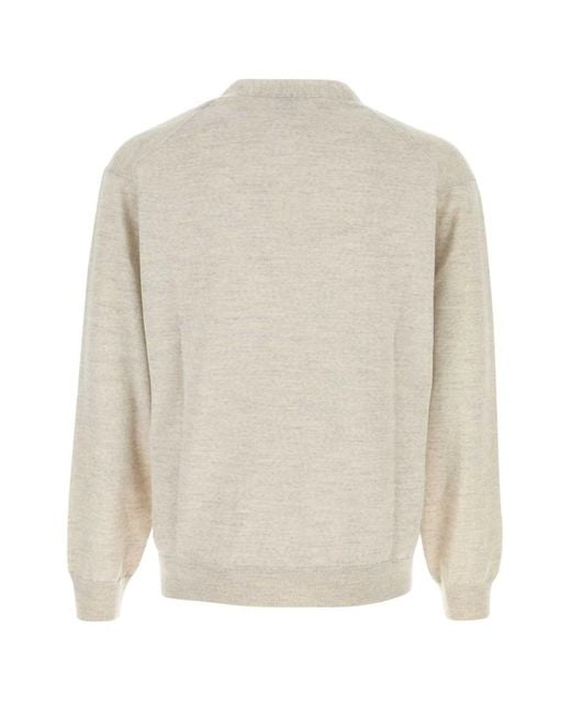KENZO White Logo Cardigans for men