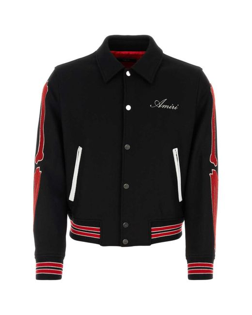 Amiri Black Bones' Bomber Jacket for men
