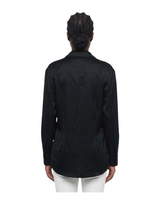 Off-White c/o Virgil Abloh Black Slim Solid Shirt