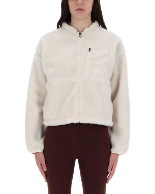 The North Face Gray Solid Band Collar Jacket