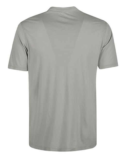 Hartford Gray Cotton Polo Shirt for men