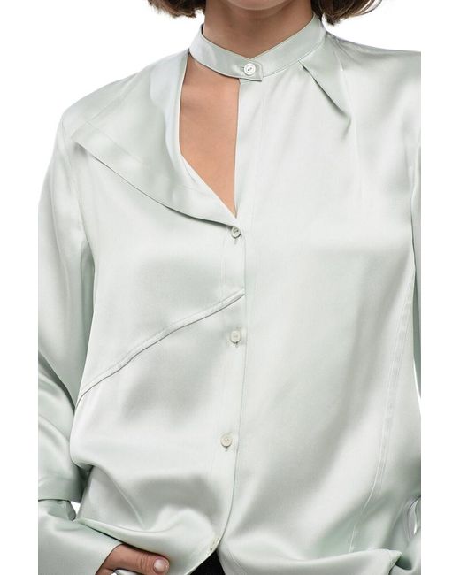 Jil Sander Gray Regular Solid Shirt