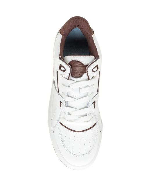 Just Don White Solid Jd3 Sneakers for men