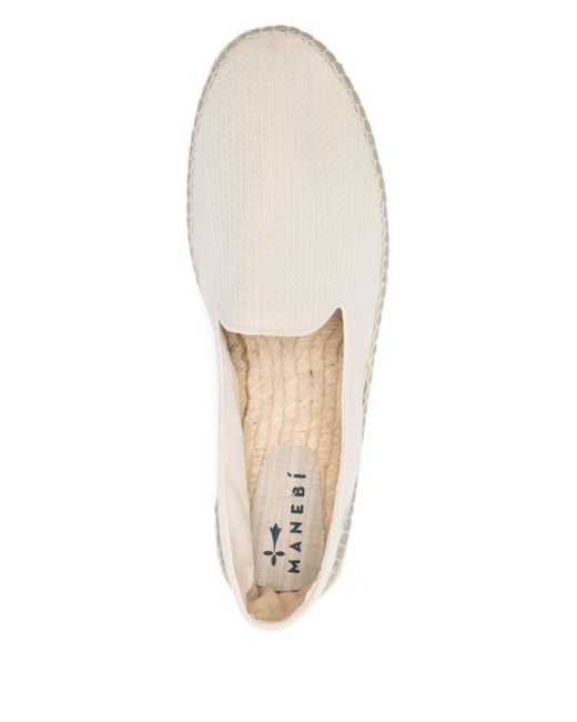 Manebí Natural Slip-On Espadrilles for men