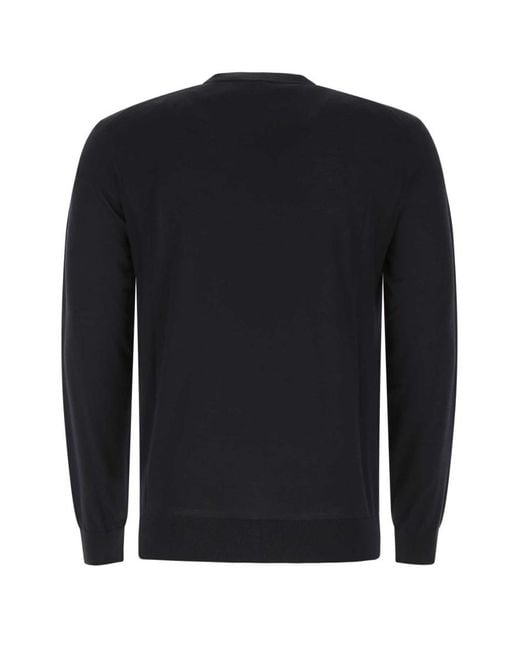 Prada Black Midnight Wool Sweater for men
