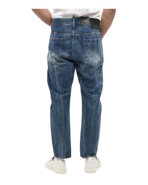 DSquared² Blue Regular Jeans for men