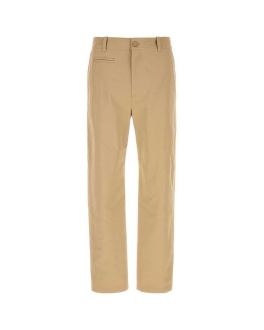 Givenchy Natural Flat Front Pants for men
