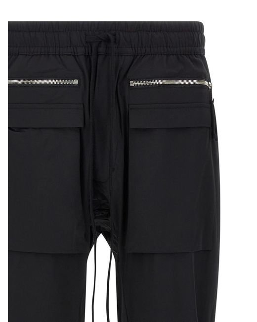 Thom Krom Black Technical Fabric Joggers for men