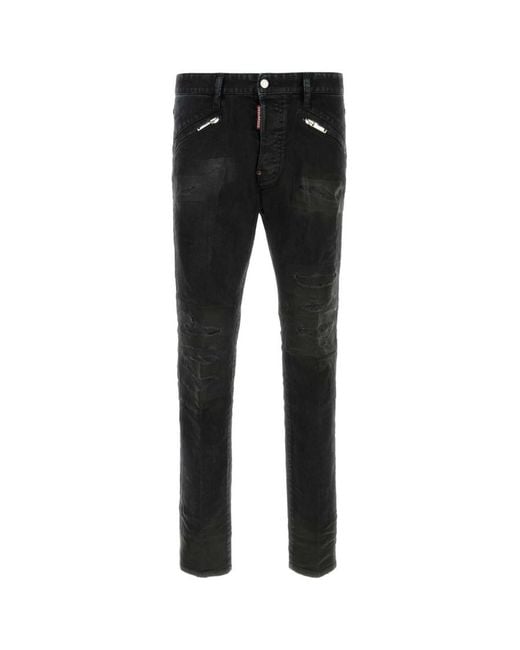 DSquared² Black Jeans for men