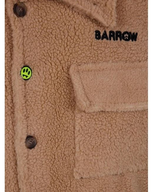 Barrow Brown Logo Jacket for men